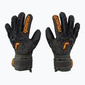 Reusch Attrakt Freegel Silver Finger Support Junior kapuskesztyű fekete-zöld 5372030-5555