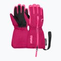 Gyerek síkesztyűk Reusch Tom fuchs purp/knockout pink