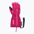 Gyerek síkesztyűk Reusch Tom fuchs purp/knockout pink 2