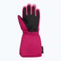 Gyerek síkesztyűk Reusch Tom fuchs purp/knockout pink 3