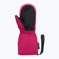 Gyerek síkesztyű Reusch Tom Mitten fuchsia purple/knockout pink 3