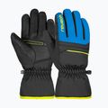 Reusch Alan fekete/brilliáns kék/biztonsági sárga gyermek síelő kesztyű Alan fekete/brilliáns kék/biztonsági sárga 5