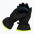Reusch Alan fekete/brilliáns kék/biztonsági sárga gyermek síelő kesztyű Alan fekete/brilliáns kék/biztonsági sárga