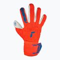 kapuskesztyű Reusch Attrakt Gold X Freegel hyper orange/electric blue 2