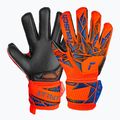 gyermek kapuskesztyű Reusch Attrakt Silver Junior hyper orng/elec blue/blck