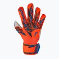 Gyermek kapuskesztyű Reusch Attrakt Solid Finger Support Junior hyper orng/elec blue 2