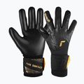 gyermek kapuskesztyű Reusch Pure Contact Infinity Junior black/gold/black