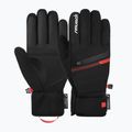 Síkesztyűk Reusch Steve R-Tex XT 7809 black/fluo red