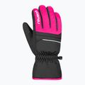 Gyerek síkesztyűk Reusch Alan Junior black/pink glo 3