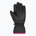 Gyerek síkesztyűk Reusch Alan Junior black/pink glo 4