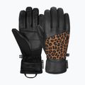Női síkesztyűReusch Beatrix R-Tex XT black/brown leopard 6