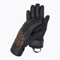 Női síkesztyűReusch Beatrix R-Tex XT black/brown leopard
