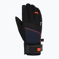 Reusch Louis R-Tex XT síkesztyű black/dress blue/fluo red 3