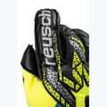 Reusch Attrakt Duo Evolution biztonsági kapus kesztyű sárga/ezüst/fekete 5