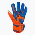 Reusch Attrakt Solid Junior sokkoló narancs/kék gyermek kapuskesztyű 2