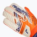 Reusch Attrakt Solid Junior sokkoló narancssárga/energia kék gyermek kapuskesztyű 4