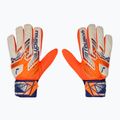 Reusch Attrakt Starter Solid Junior sokkoló narancssárga/energia kék gyermek kapuskesztyű 2