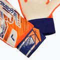Reusch Attrakt Starter Solid Junior sokkoló narancssárga/energia kék gyermek kapuskesztyű 5