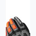 Síkesztyűk Reusch Worldcup Warrior DH black/silver/fluo red 4