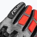 Férfi síkesztyű Reusch Worldcup Warrior R-Tex XT black/silver/fluo red 5