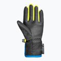 Gyerek síkesztyű Reusch Dan R-Tex XT Junior black/brilliant blue/safety yellow 4
