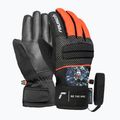 Gyerek síkesztyűk Reusch Warrior R-Tex XT Junior black/silver/fluo red 2