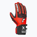 Férfi síkesztyű Reusch Ultra black/fluorescent red 4