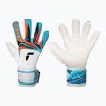 Reusch Attrakt SpeedBump white/light blue kapuszkesztyű