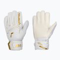 Reusch Attrakt AB1 Solid Junior white/gold gyerek kapuskesztyű