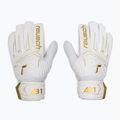Reusch Attrakt AB1 Solid Junior white/gold gyerek kapuskesztyű 2