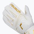 Reusch Attrakt AB1 Solid Junior white/gold gyerek kapuskesztyű 4