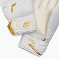 Reusch Attrakt AB1 Solid Junior white/gold gyerek kapuskesztyű 5
