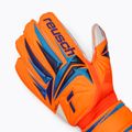 Reusch Attrakt Advance Junior shocking orange/blue gyermek kapus kesztyű 4