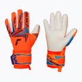Gyerek kapus kesztyűk Reusch Attrakt Freegel Advance Junior shocking orange/blue