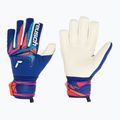 Gyerek kapuskesztyűk Reusch Attrakt Gold X NC Junior sharp blue/white/shocking orange