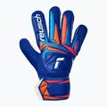 Gyermek kapus kesztyűk Reusch Attrakt Starter Solid Junior sharp blue/white/shocking orange 2
