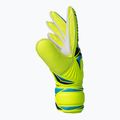 Gyerek kapuskesztyűk Reusch Attrakt Solid Junior safety yellow/blue 4