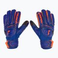 Reusch Attrakt Infinity Finger Support Junior gyermek kapuskesztyű sharp blue/shocking orange/black 2