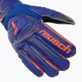 Reusch Attrakt Infinity Finger Support Junior gyermek kapuskesztyű sharp blue/shocking orange/black 4