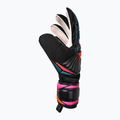 Kapus kesztyűk Reusch Attrakt Solid black/aqua blue/shocking orange 4