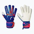 Reusch Attrakt Advance Junior gyermek kapus kesztyű sharp blue/white/shocking orange