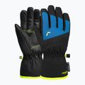 Gyerek síkesztyűk Reusch Wonder R-TEX® XT Junior blck/bril blu/safety yell
