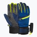 Gyerek síkesztyűk Reusch Leo R-Tex XT black/imperial blue/safety yellow