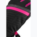 Gyerek síkesztyűk Reusch Leo R-Tex XT black/black melange/pink glo 5