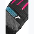 Gyerek síkesztyűk Reusch Rocket GORE-TEX black/black melange/pink glo 5