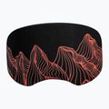 Síszemüveg tok  Reusch Goggle Cover black/fluo red 3