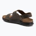Férfi szandál BIRKENSTOCK Milano Crosstown Oiled Leather Regular faded khaki 3