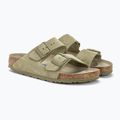 Papucs BIRKENSTOCK Arizona Suede Narrow faded khaki 4