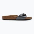BIRKENSTOCK Madrid BF Narrow metálfekete flip-flopok 2