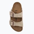 BIRKENSTOCK Arizona Kids LEVE Regular taupe flip-flopok 5